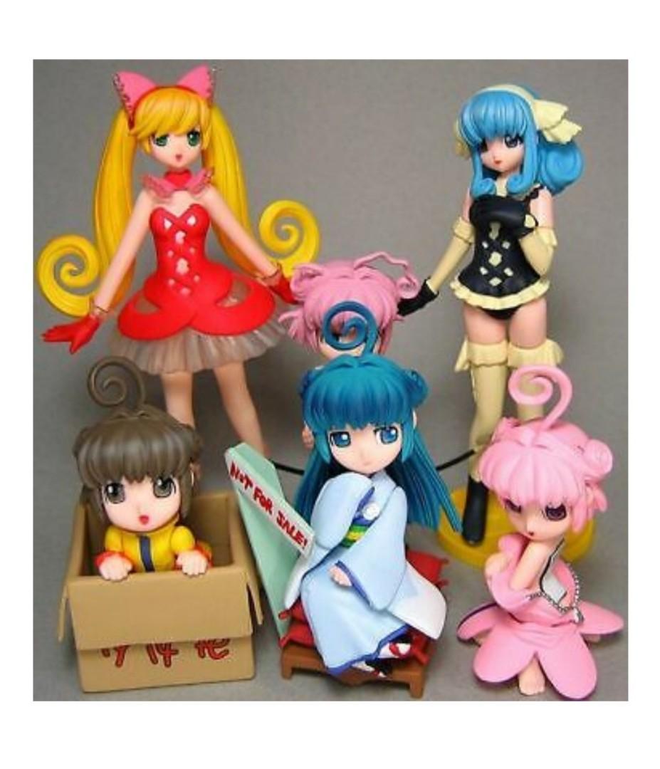 SINGAPORE GIRL フィギュア Yujin SR Series Kabu De Iko Moto MOE Girl Kabu De Ikou Gashapon
