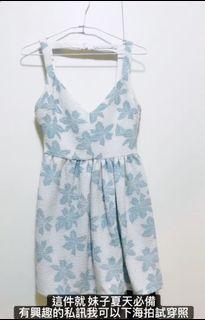 ZARA  夏日 海灘 露背 洋裝
