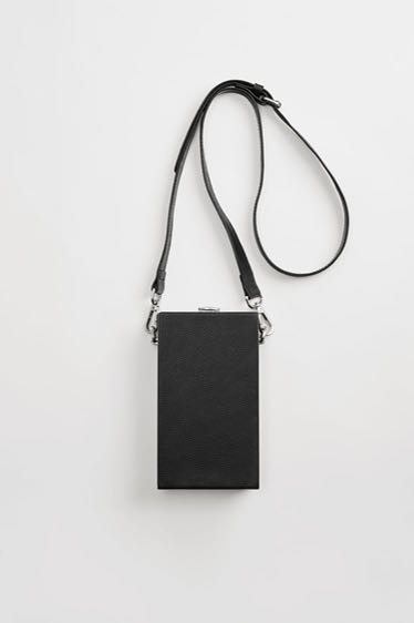 Zara mini rigid rectangular bag, Luxury, Bags & Wallets on Carousell