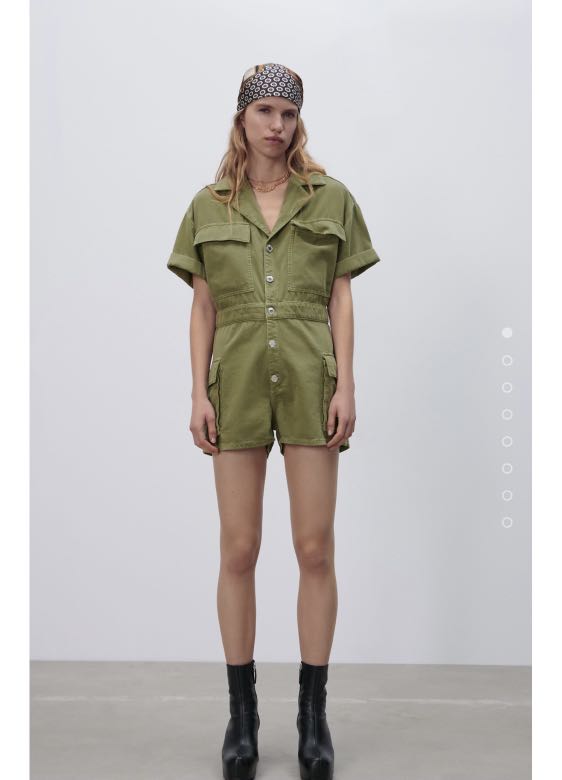 Zara short jumpsuit deals