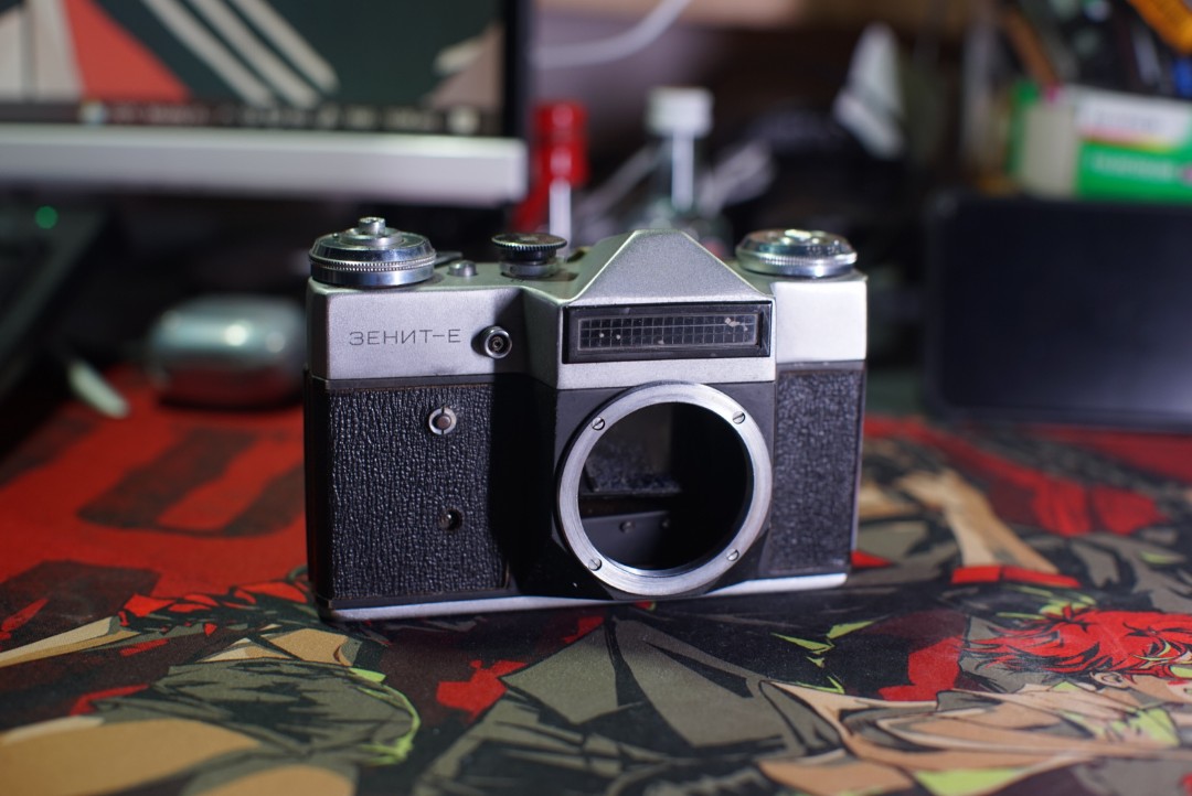Zenit E (Vintage Display only, not working), Photography, Cameras on