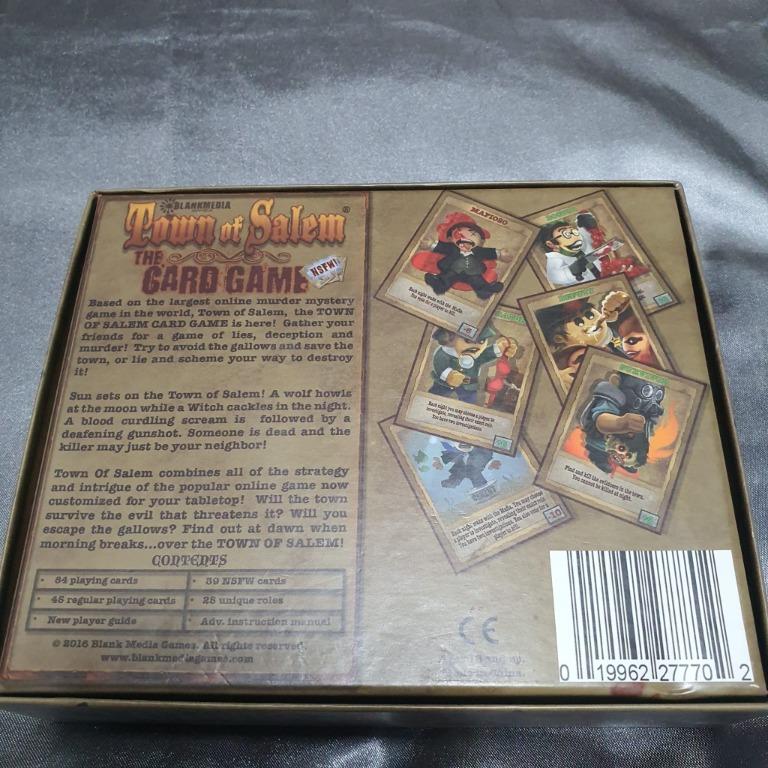 [2nd Hand] Town of Salem Card Game NSFW Collector’s Edition