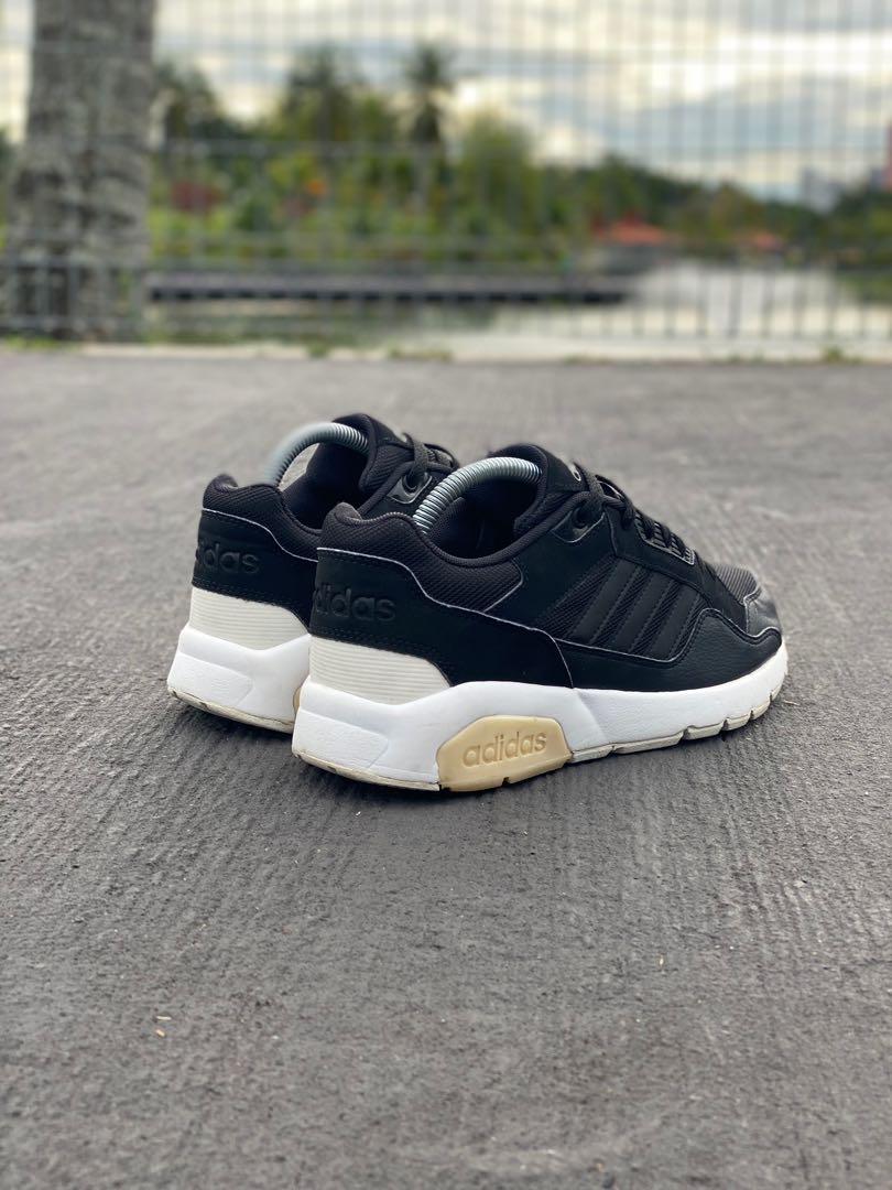 7.5uk Original Adidas Neo Run9Tis Black Men s Fashion Footwear