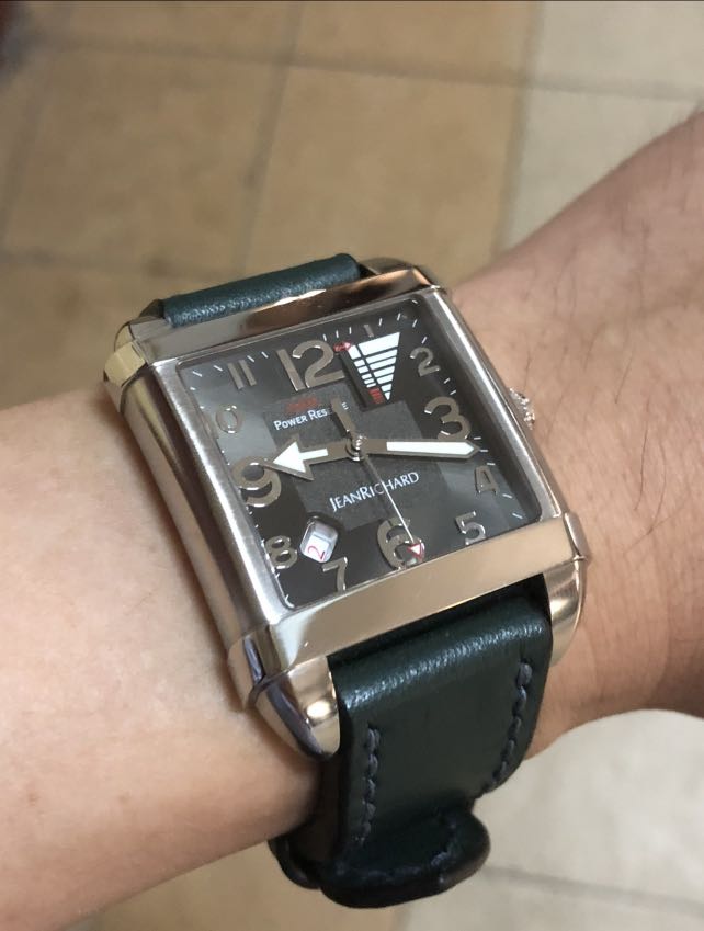 Quick Sale JeanRichard Paramount Linear Power Reserve Automatic