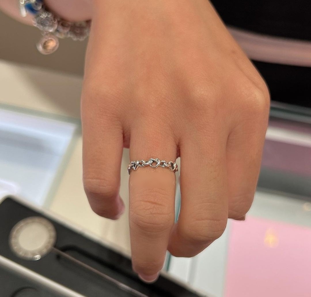 Knotted hearts new arrivals ring pandora