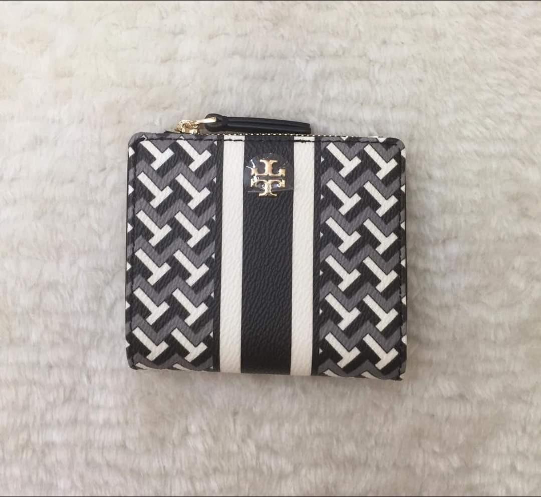 Tory burch t zag zip mini wallet deals