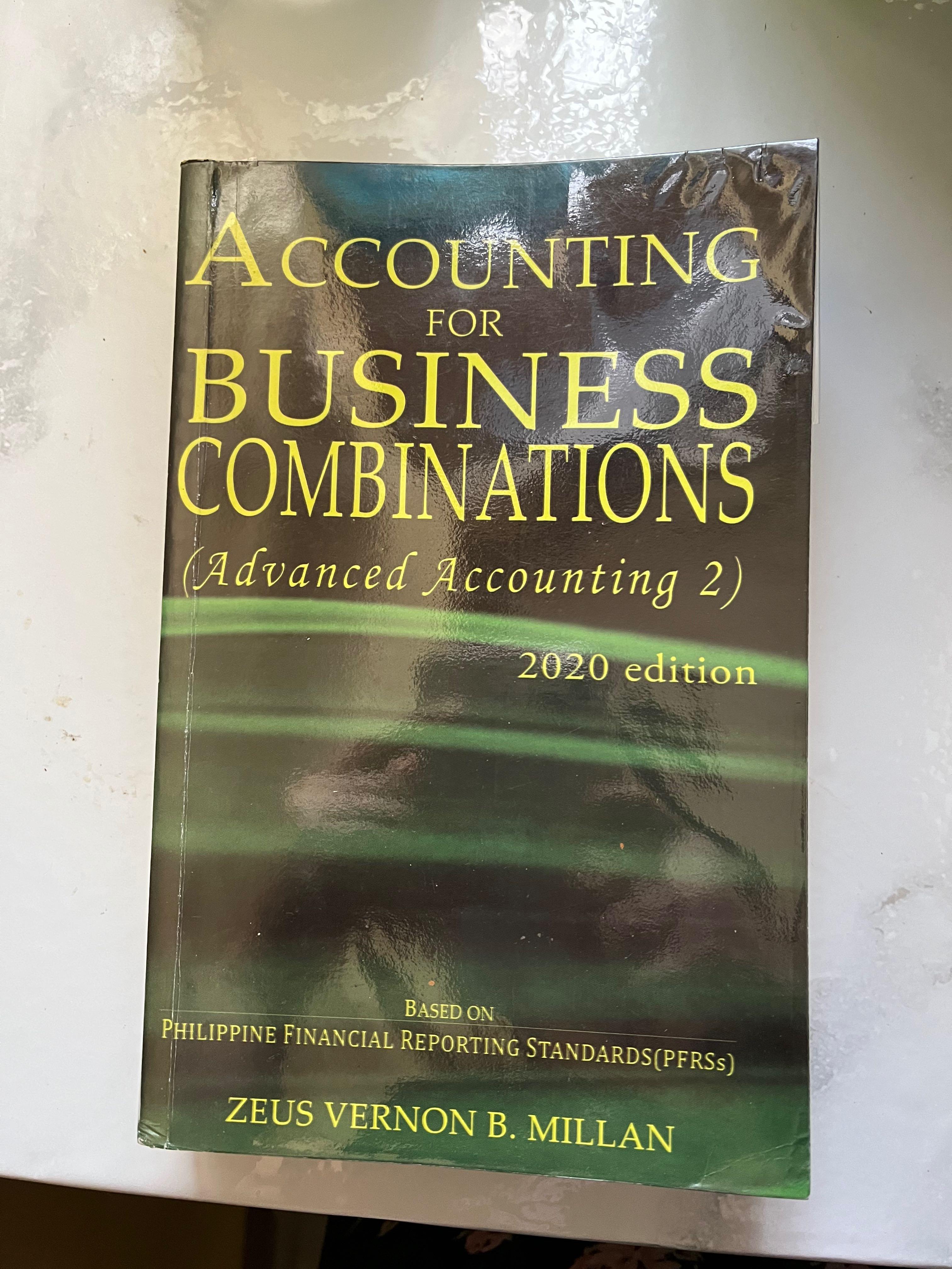 Accounting for Business Combinations Millan 2020 edition, Hobbies
