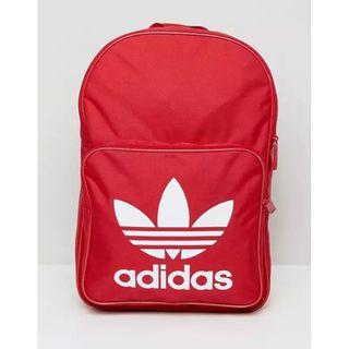 adidas Trefoil Monogram Jacquard Mini Backpack - Black, Women's Lifestyle