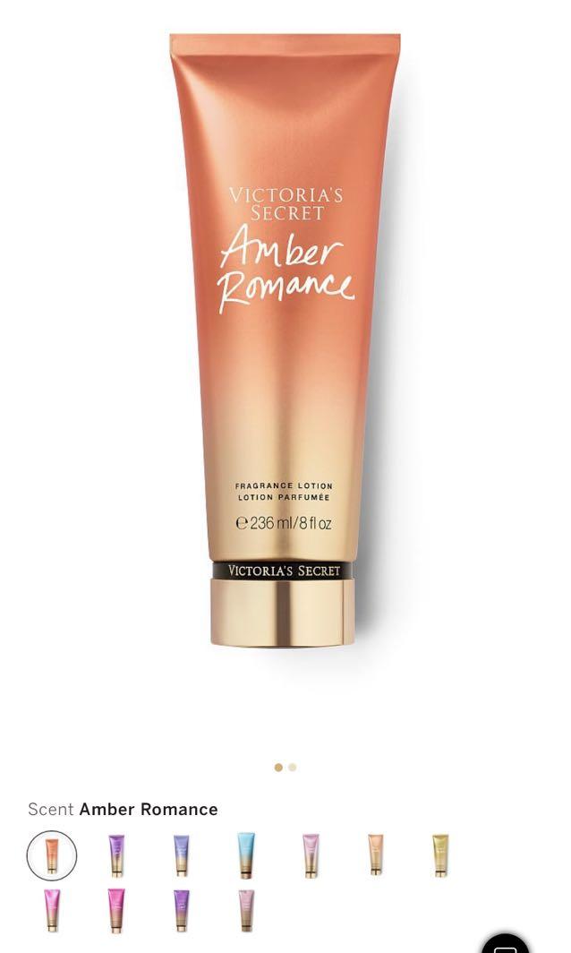 Victorias Secret Amber Romance - Pack of 2 - 8.4 oz Fragrance Mist