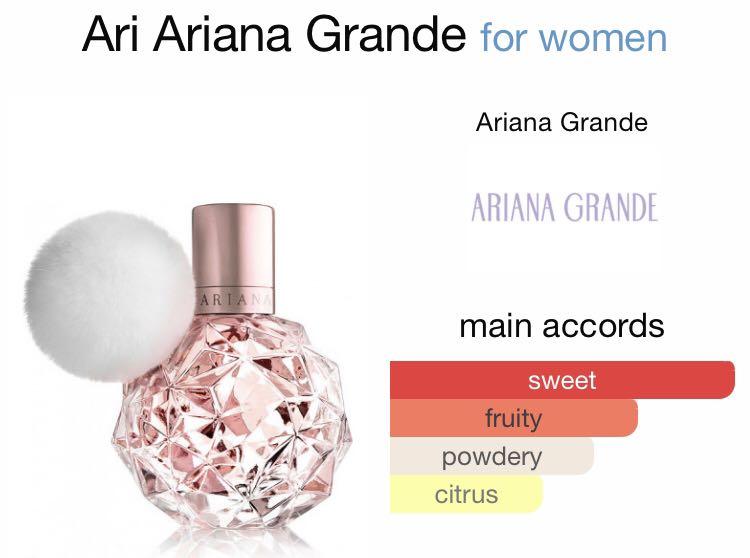 Ari by ariana grande notes clearance