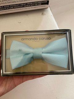 Armando caruso bow tie blue