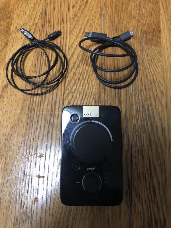 Astro Gaming MixAmp Pro 連充電線同光纖線$300, 音響器材, Soundbar、揚聲器、藍牙喇叭、耳擴- Carousell