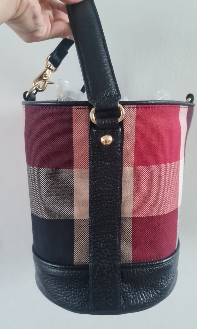 Authentic Blue label bucket bag, Luxury, Bags & Wallets on Carousell