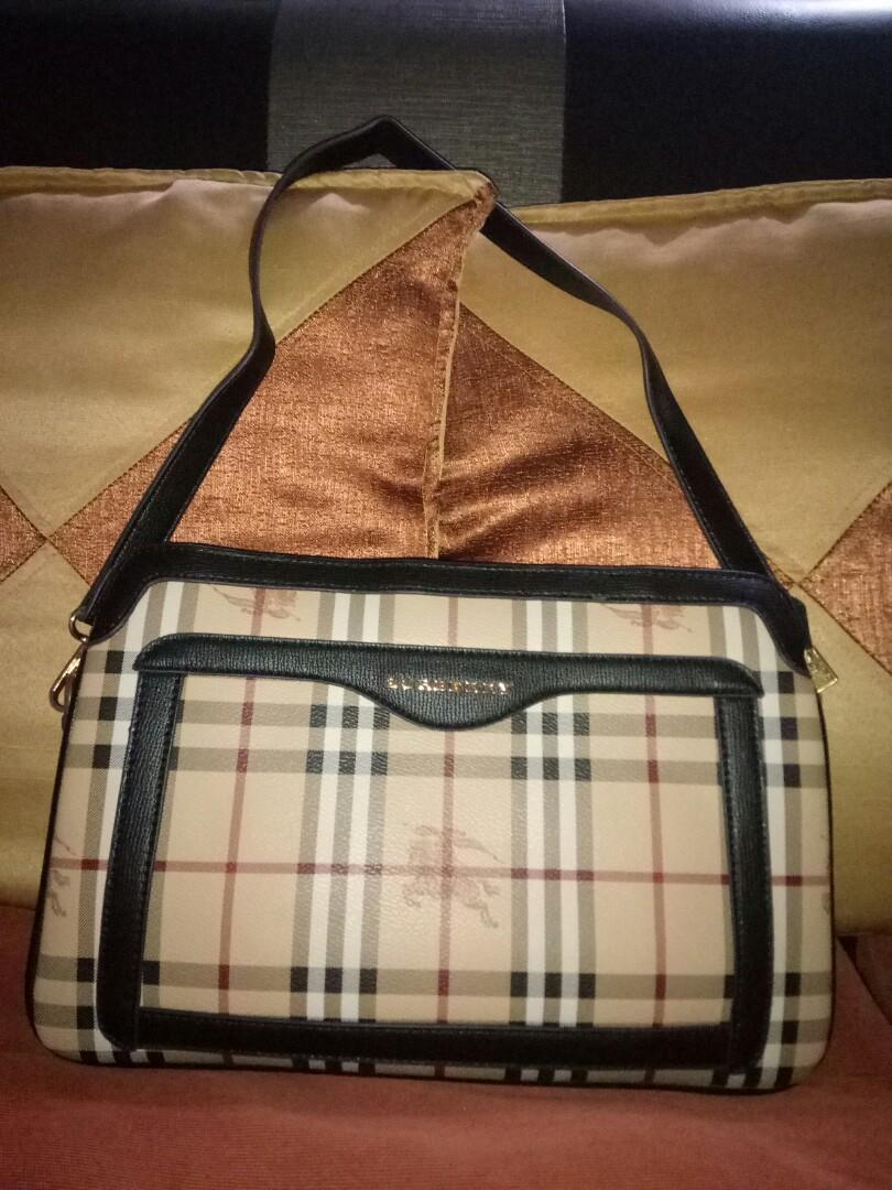 Authentic Burberry handbag and sling bag, Luxury, Bags & Wallets on  Carousell
