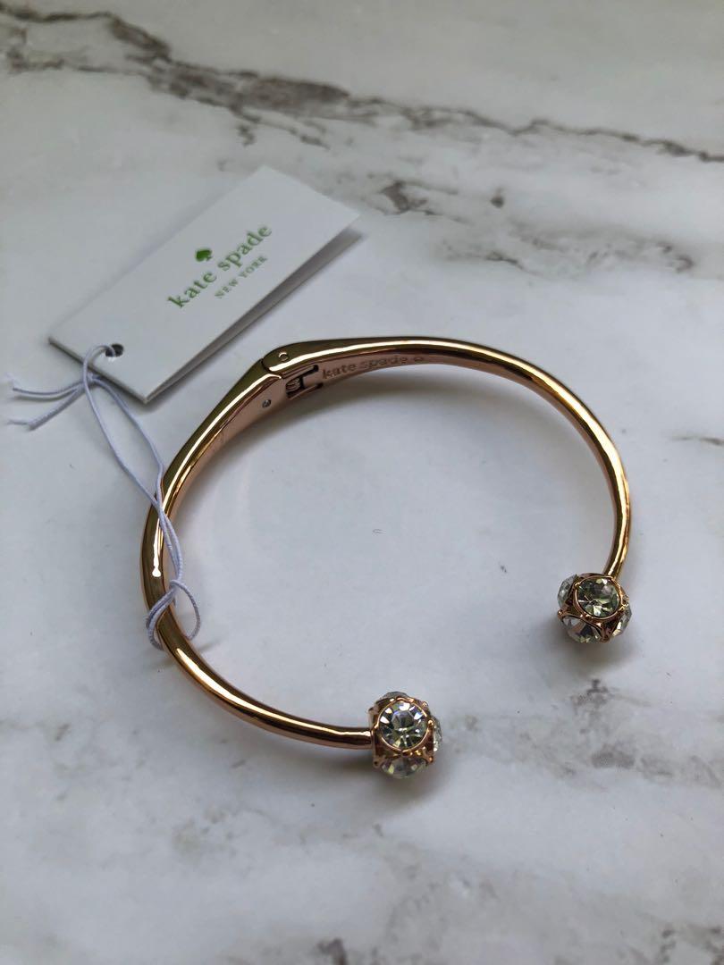 [AUTHENTIC] Kate Spade - Lady marmalade rose gold cuff (Category: Bracelets) located in Caloocan City. Submitted by sshhhmmmm (Listing ID 1142408563, Image 1). Description: 100% Original Bought from US.