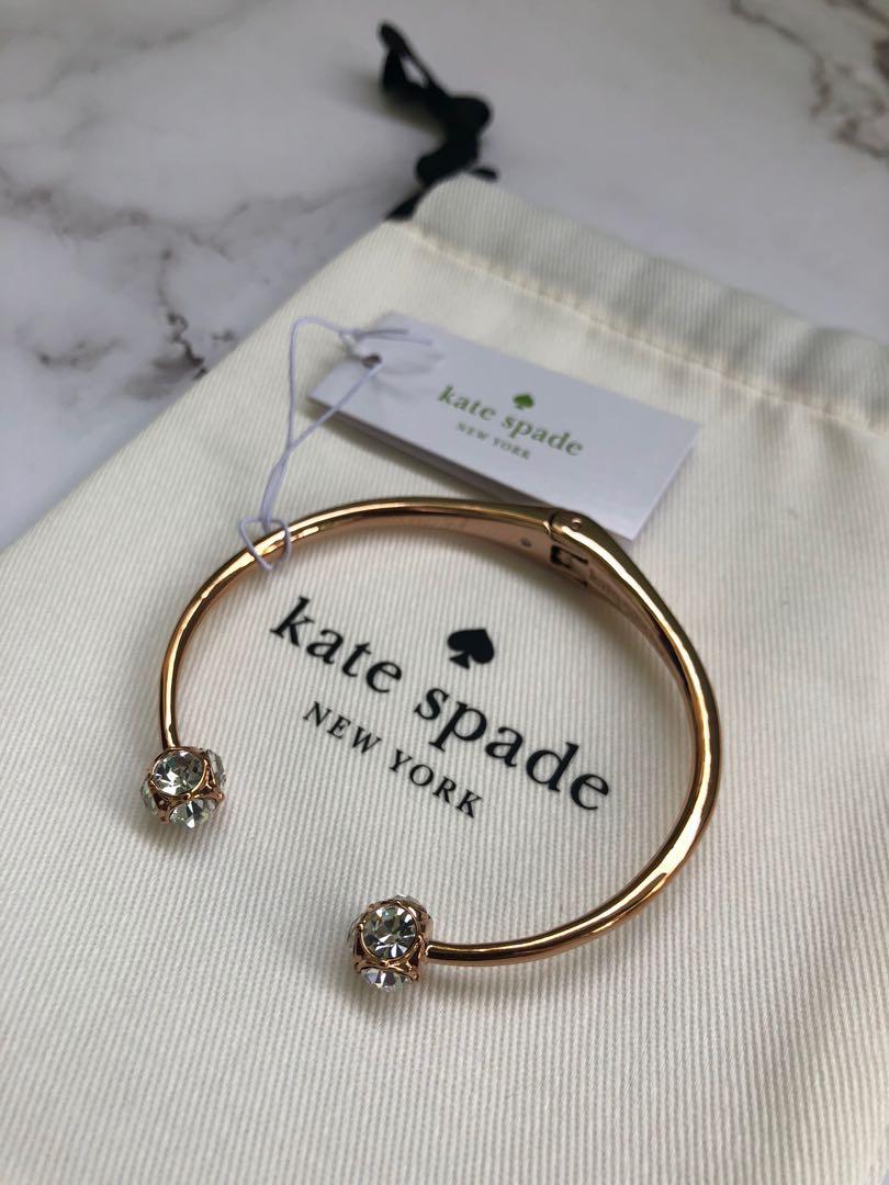 [AUTHENTIC] Kate Spade - Lady marmalade rose gold cuff (Category: Bracelets) located in Caloocan City. Submitted by sshhhmmmm (Listing ID 1142408563, Image 2). Description: 100% Original Bought from US.