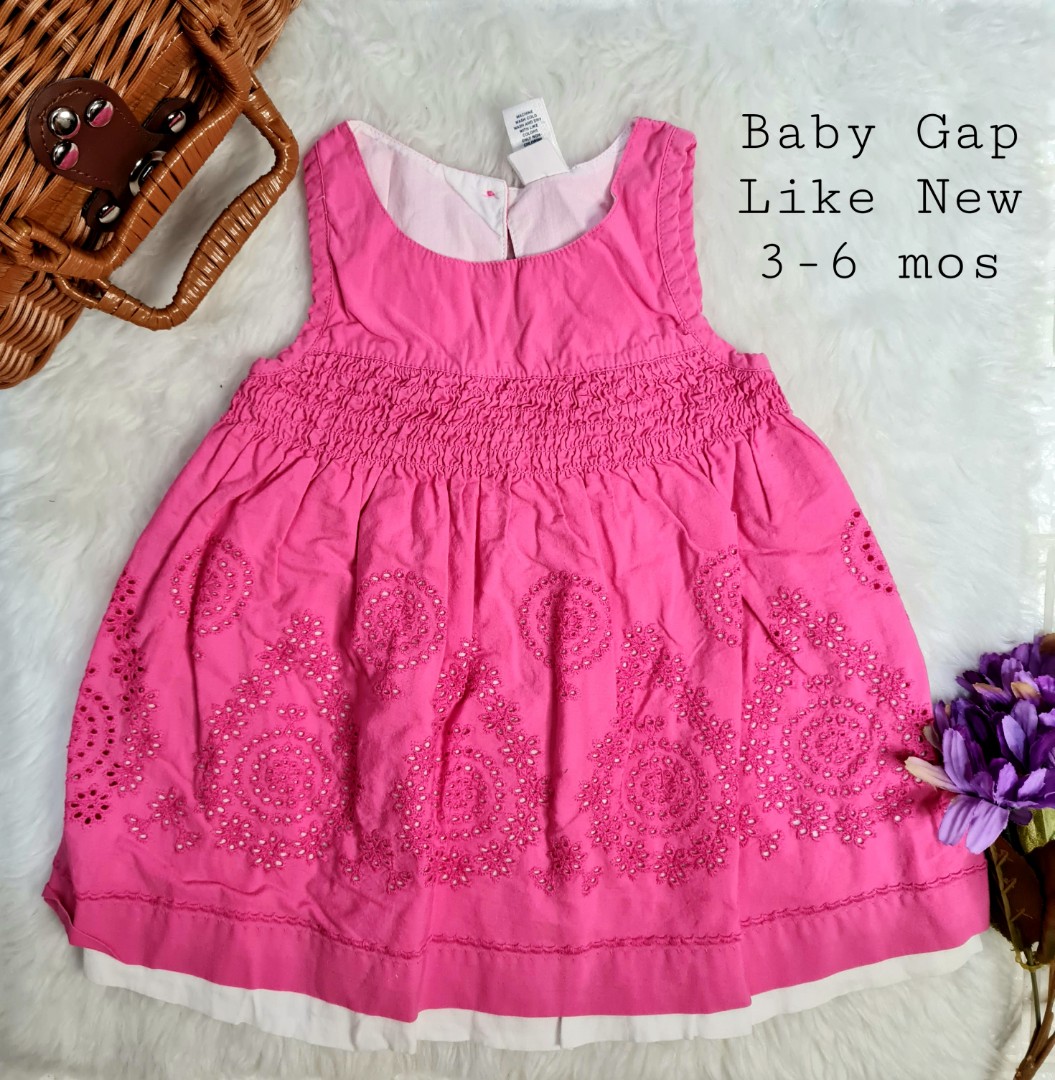 Baby gap pink dress store