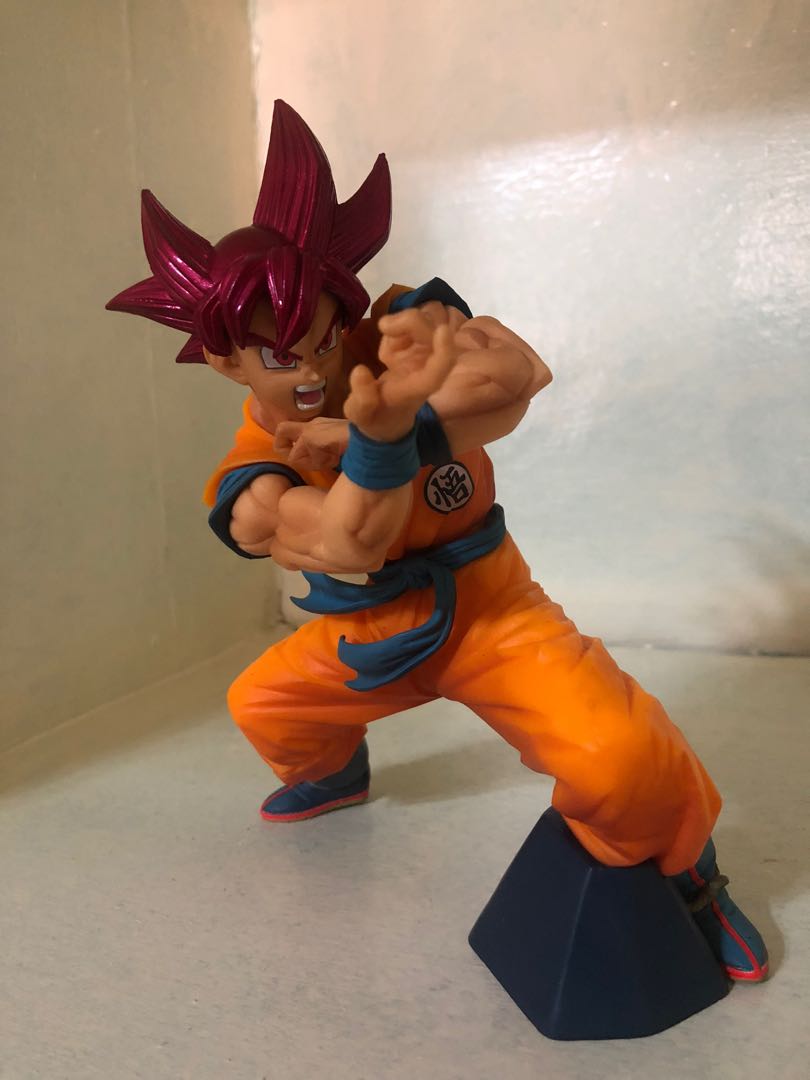 Action Figure Son Goku Super Sayajin God - Dragon Ball Super - Blood of  Saiyans Special VI - Banpresto