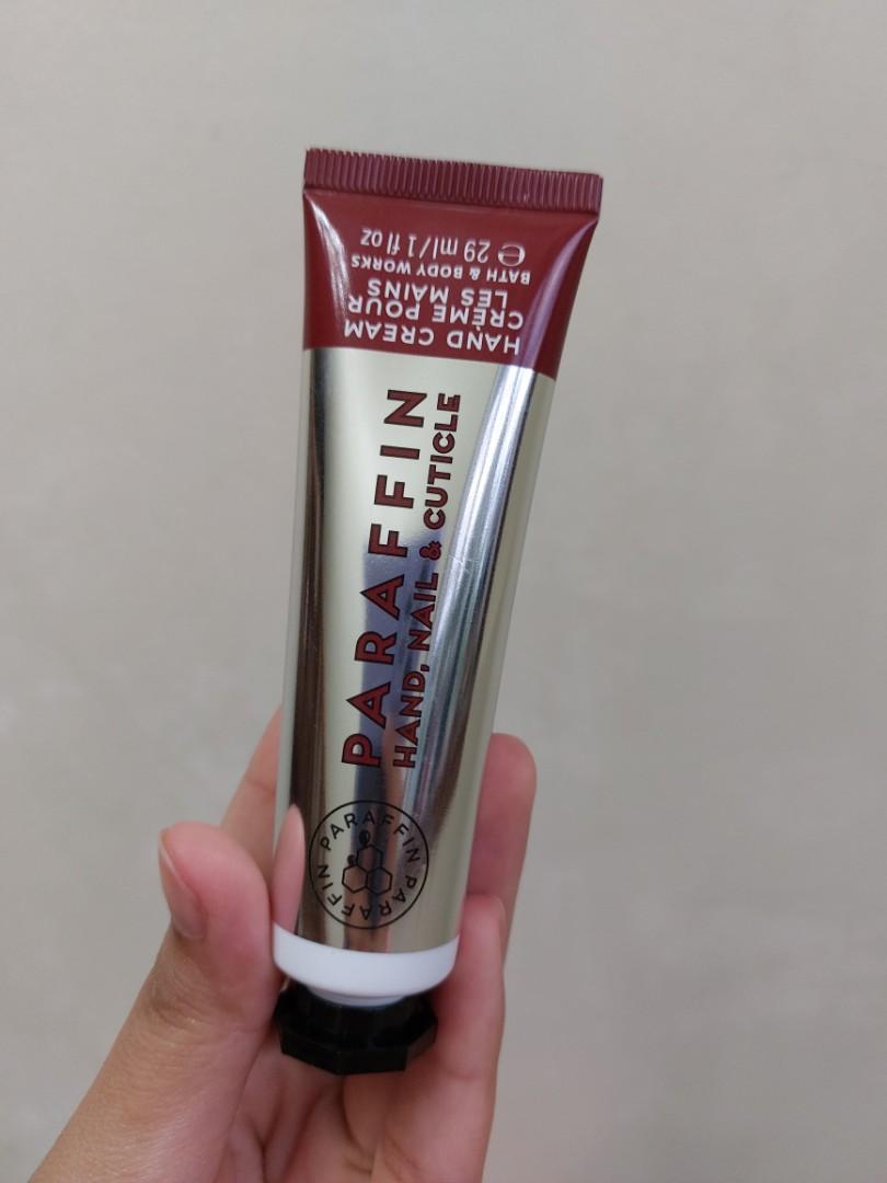 Bath & Body Works Paraffin Hand, Nail and Cuticle Hand Cream, Beauty