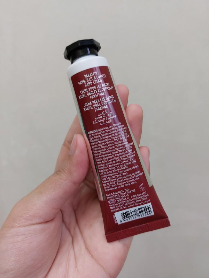 Bath & Body Works Paraffin Hand, Nail and Cuticle Hand Cream, Beauty