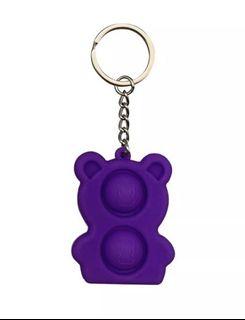 Bear Bear Mini Pop It Fidget Toy.
