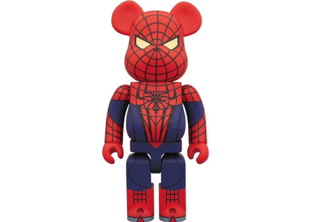 全新未開封Bearbrick x The Amazing Spider-Man 400% Red special