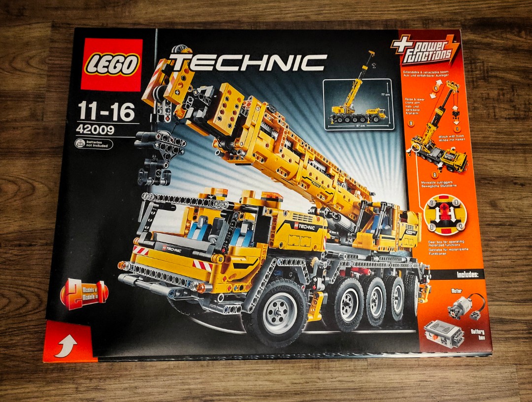 Flash Sale BNIB Lego 42009 Technic Mobile Crane MK II Discontinued, Hobbies & Toys, Toys & Games Carousell