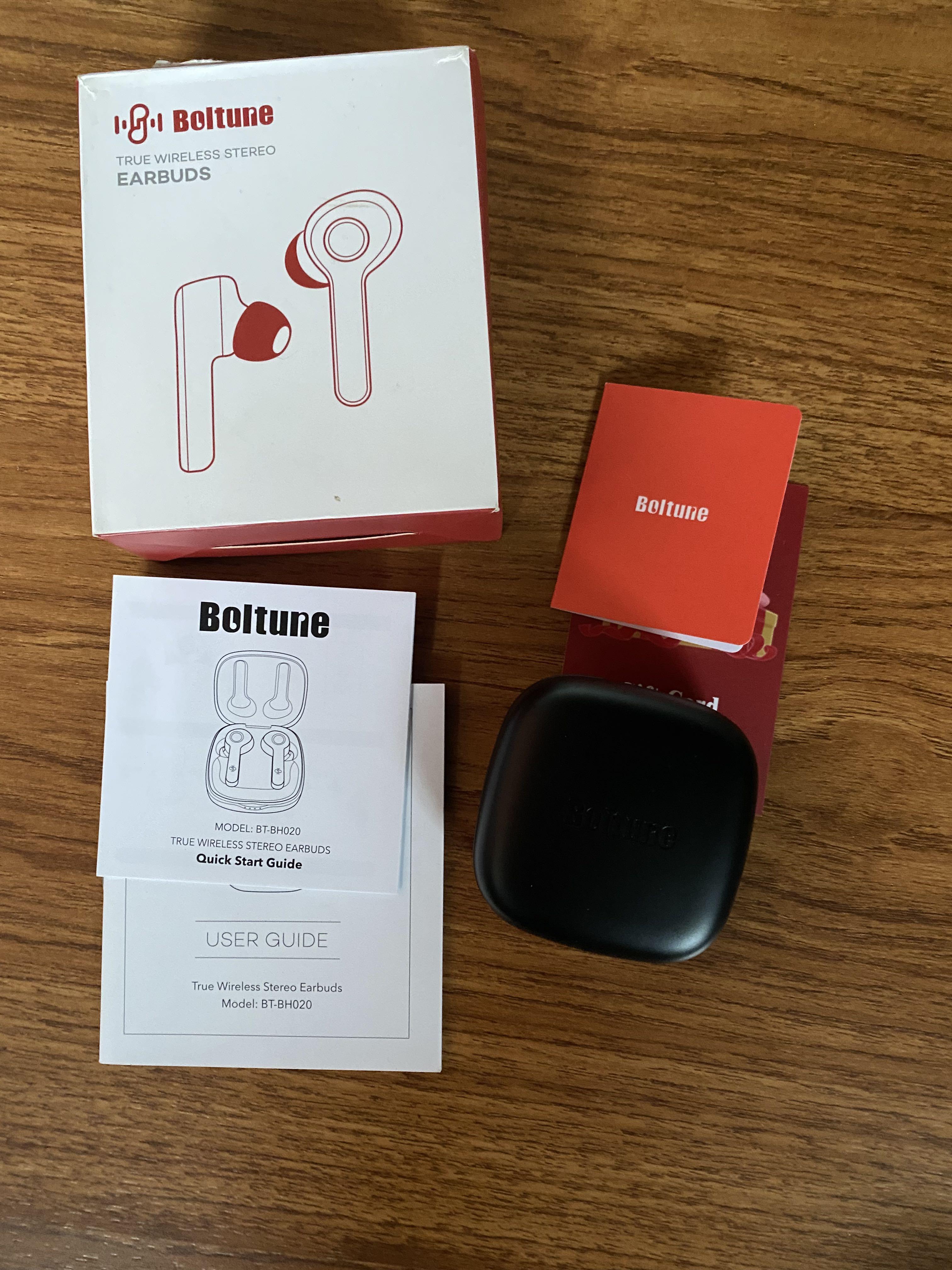 Boltune BTBH020 wireless earbuds, Audio, Headphones & Headsets on