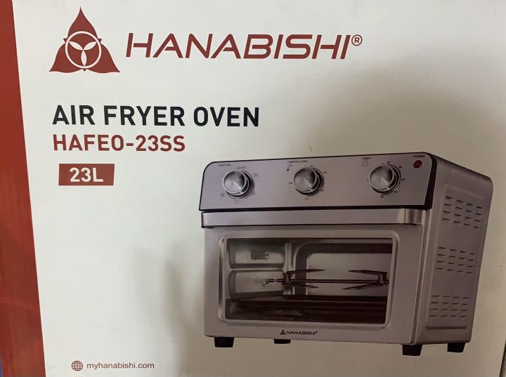 Brand new Hanabishi Air Fryer Oven, Furniture & Home Living