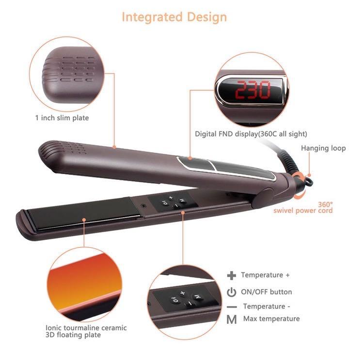 BRAND NEW Ubeator Korean Ceramic Wide Hair Straightener