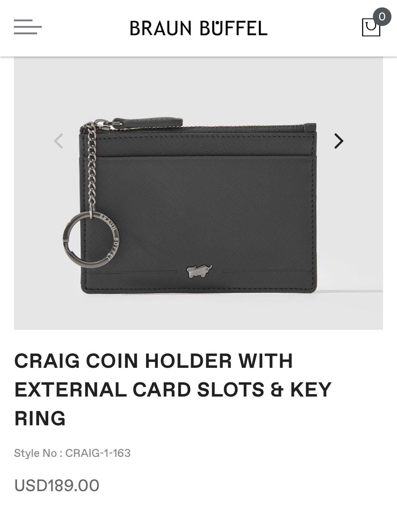 Braun buffel coin purse clearance