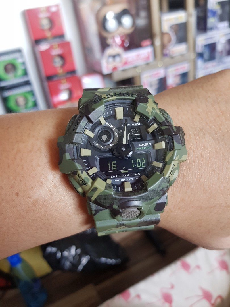 Casio GShock GA700 CM 3A Camouflage