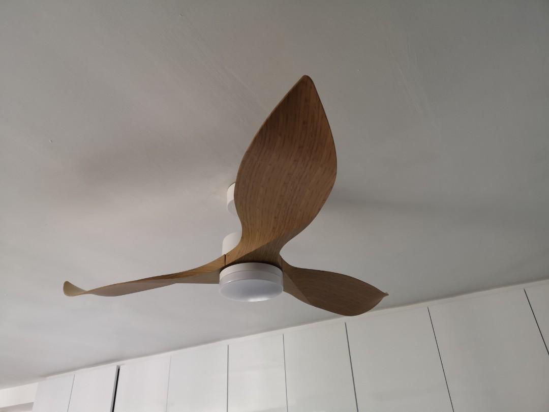 Ceiling fan 52 inch (DC motor, Wale), Furniture & Home Living, Lighting