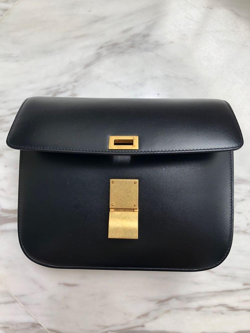 Celine Medium Classic Bag in Box Calfskin