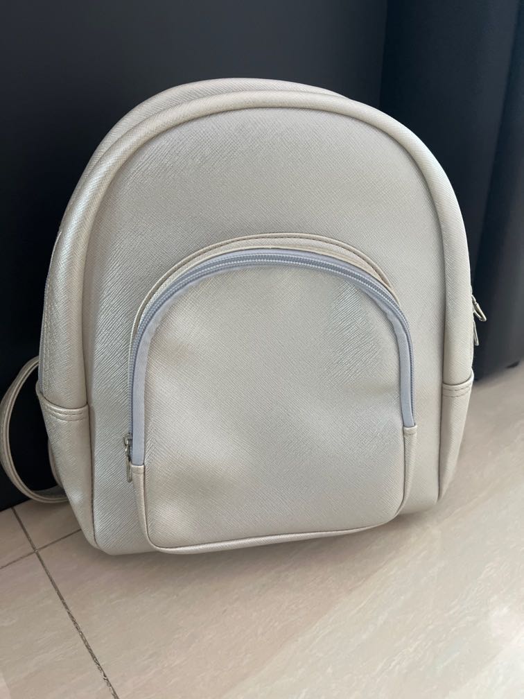 Champagne Gold Backpack, Babies & Kids, Babies & Kids Fashion on Carousell