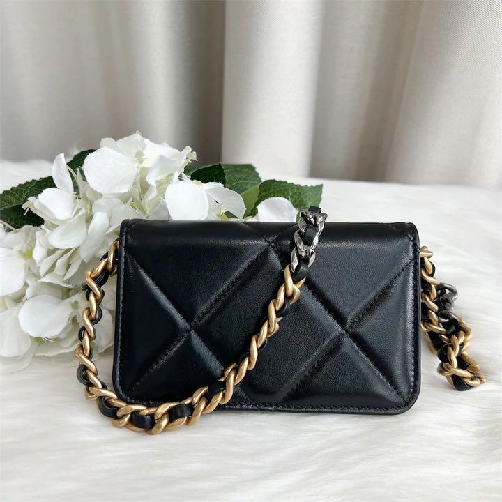 Brand New Chanel 19 Wallet On Chain – i1Bag