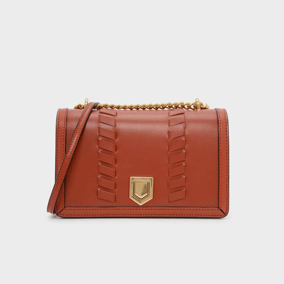Charles and keith weave detail crossbody bag online