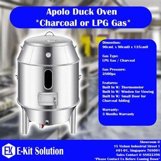*CNY Promo* 90cm Apolo Roast Duck Oven For Charcoal Or LPG Gas 烧鸭炉