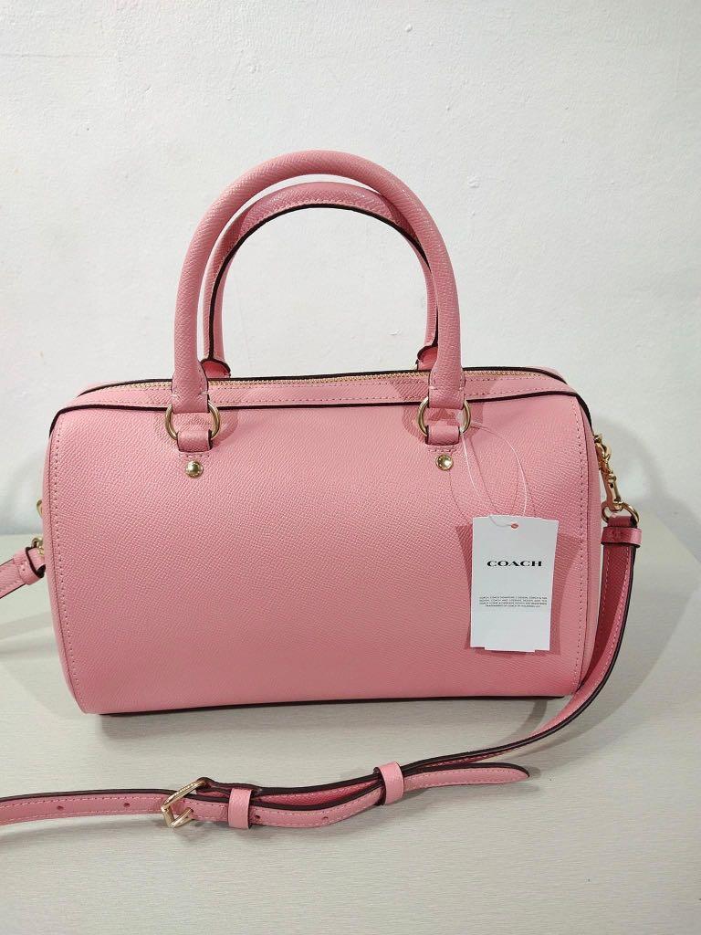 Coach rowan pink bubblegum (Category: Luxury Bags & Wallets) located in Bacoor. Submitted by itsmhauiii (Listing ID 1142430911, Image 3). Description: With paperbag, tag, receipt & carecard. Money back guaranteed if fake. 💯.