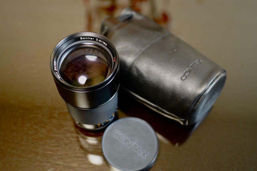 CONTAX Carl Zeiss Sonnar 180mm F2.8 180/2.8 MMJ, 攝影器材, 鏡頭及
