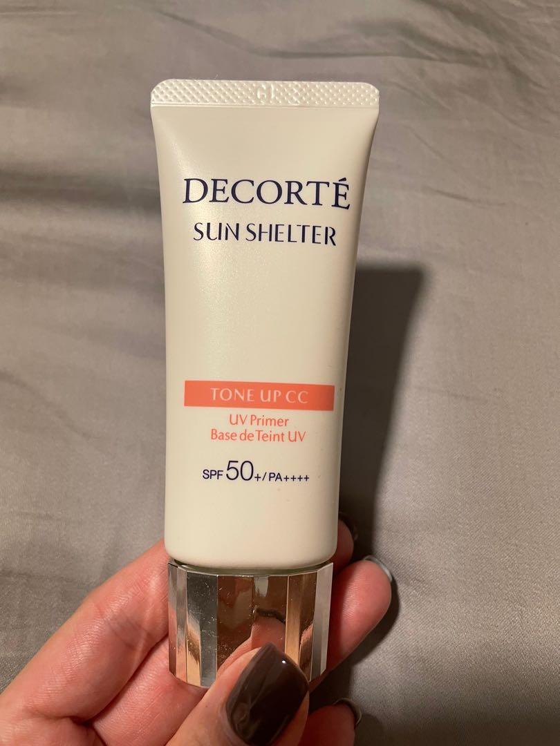 COSME DECORTE Sun Shelter Tone Up CC Light Beige SPF50+PA++++ 35g, Beauty & Personal Care, Face