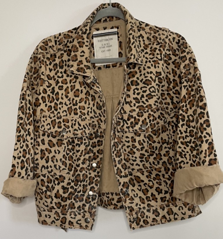 Cotton On Leopard Print Jacket