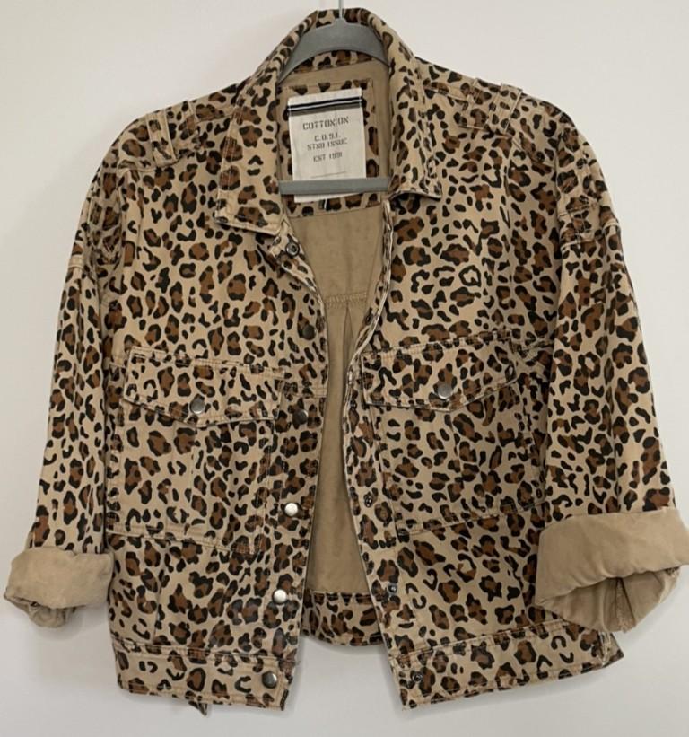 Cotton On Leopard Print Jacket