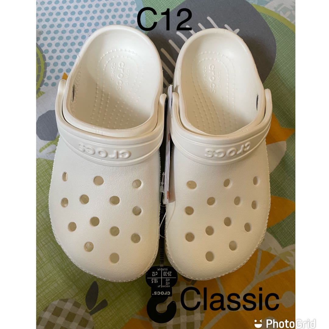 c12 size crocs