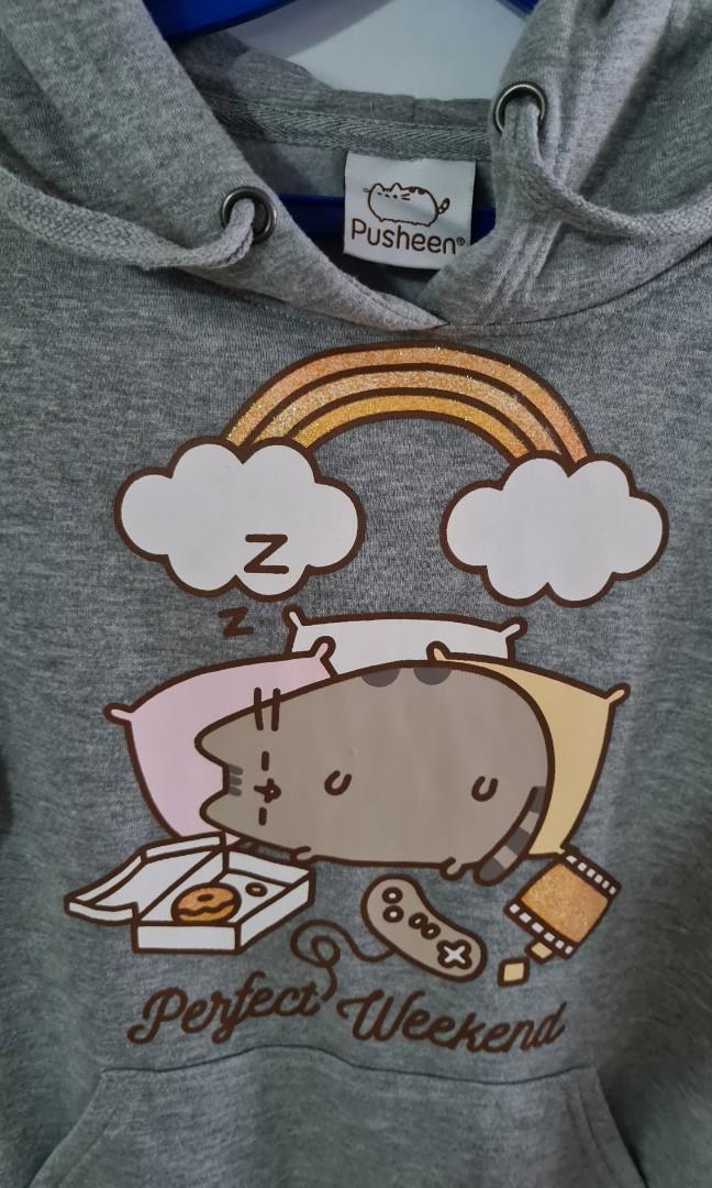 Cute Hoodie Pusheen Cat Jacket Long sleeve