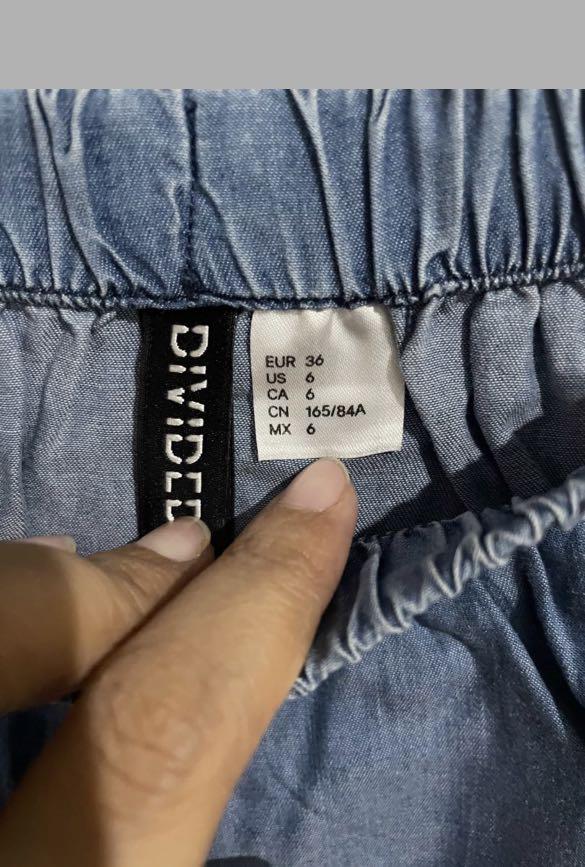 Denim dress brand H\u0026M, Fesyen Wanita 