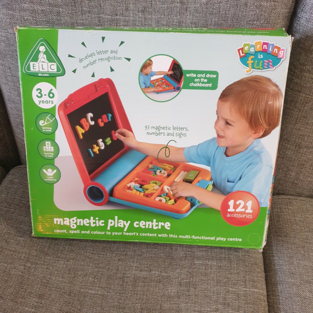 ELC Alphabet Magnet Board, Babies & Kids, Infant Playtime on Carousell