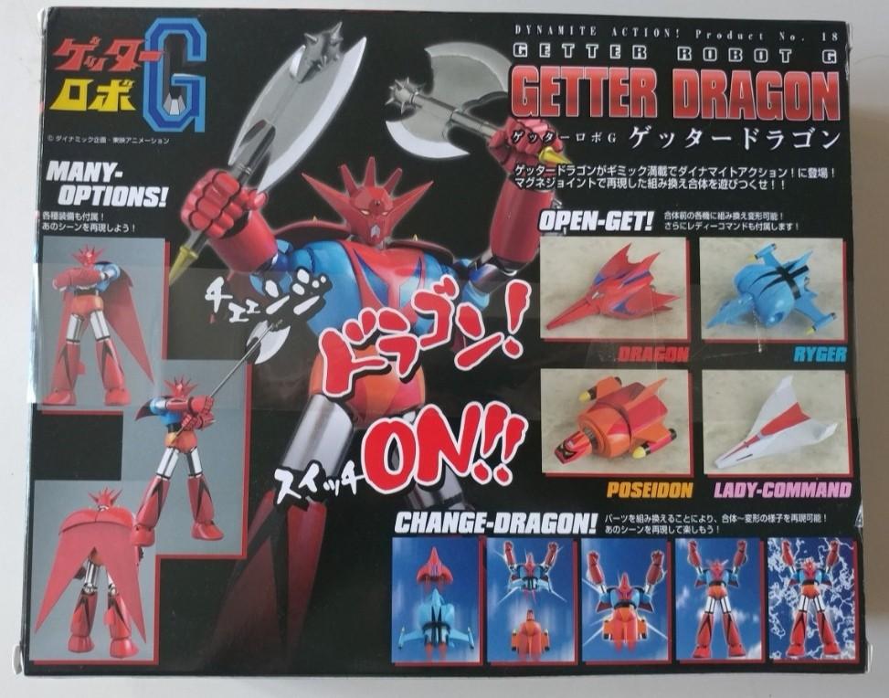 Evolution Toys Dynamic Action No.18 Getter Robot G 新三一萬能俠一
