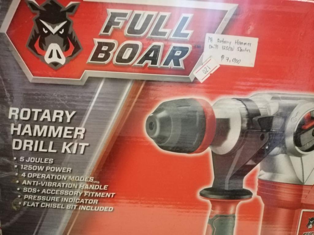 Full boar rotary hammer drill on sale