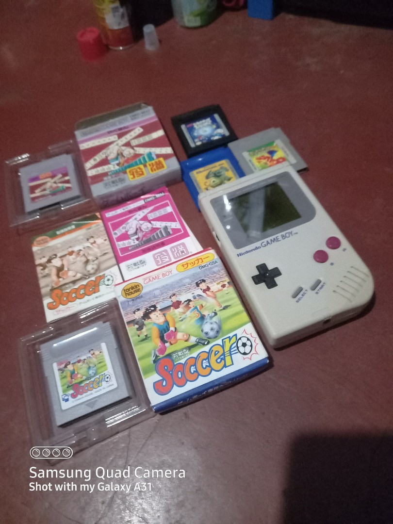 Gameboy DMG-01, Video Gaming, Video Game Consoles, Nintendo On Carousell